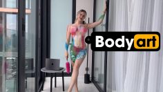 Body art suit Try On By LuxuryCleanKate