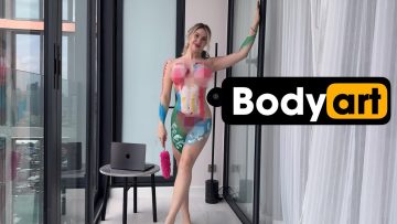 Body art suit Try On By LuxuryCleanKate